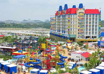 Singapore with LegoLand Park