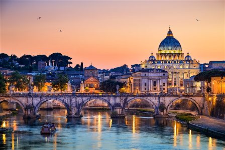 Rome Sunset View